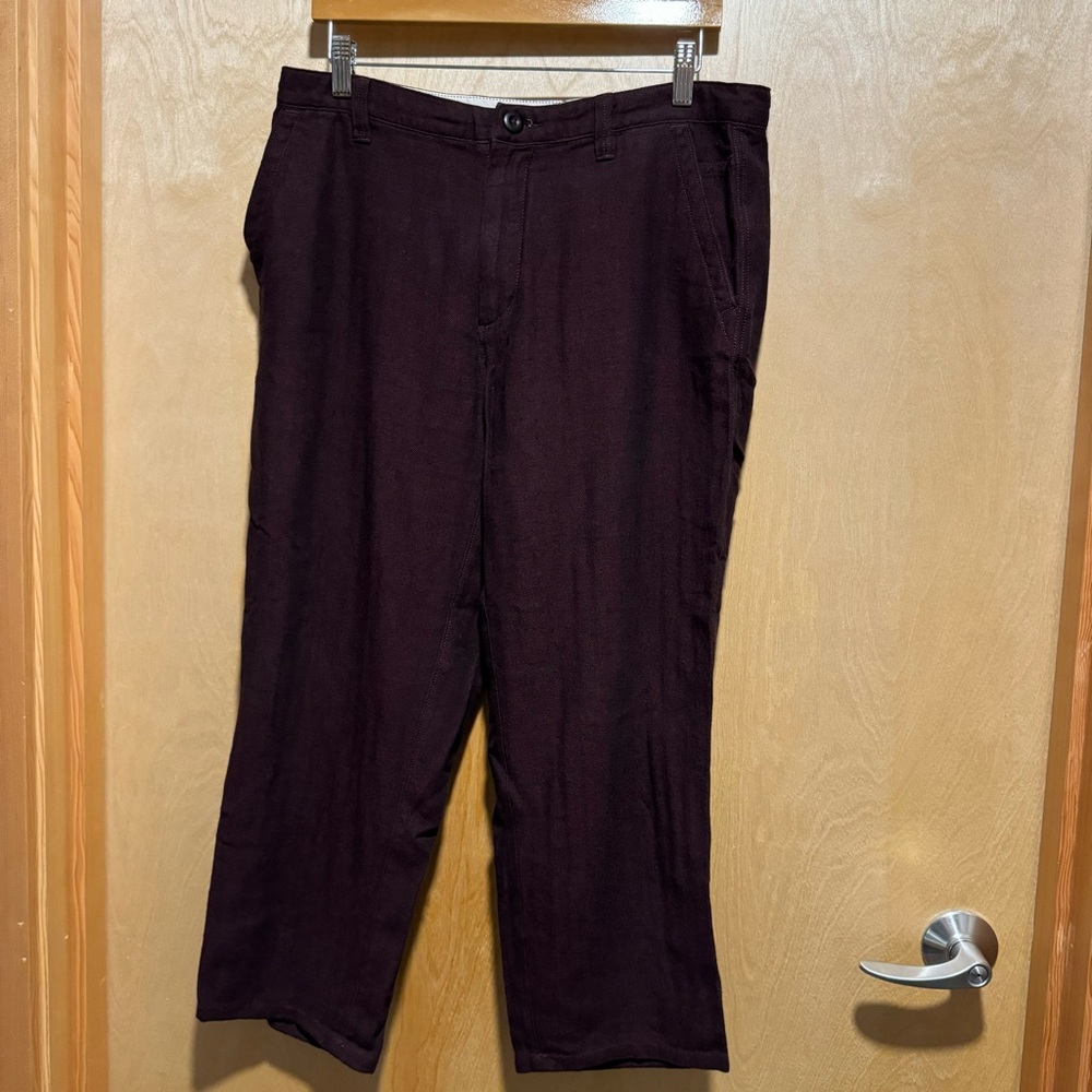 UO Herringbone Cropped Pant